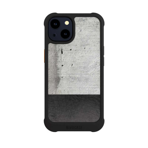 Apple iPhone 14 NIVOmax Leder und Beton