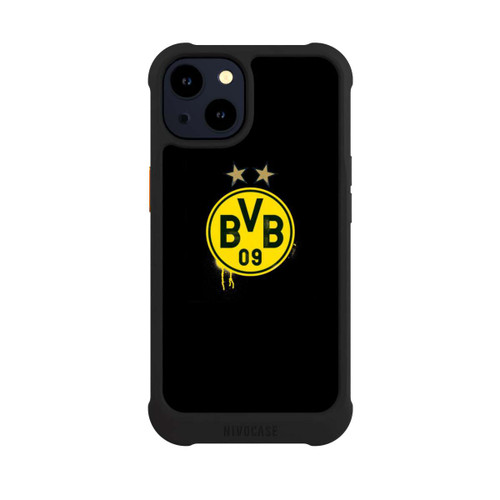 Apple iPhone 14 NIVOmax Spraylogo 2 Sterne - BVB
