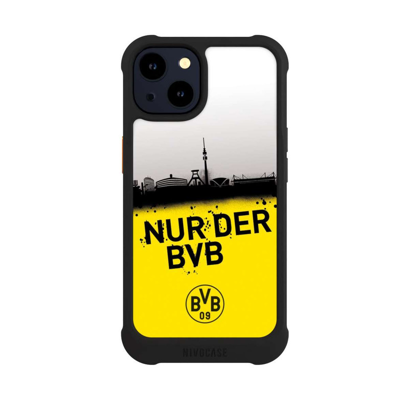 iPhone 14 NIVOmax Nur der BVB - Silhouette