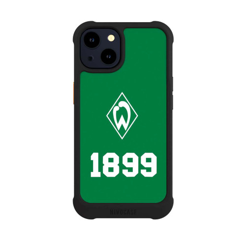 Apple iPhone 14 NIVOmax 1899 Grün-Weiß Lebenslang Grün - Werder Bremen
