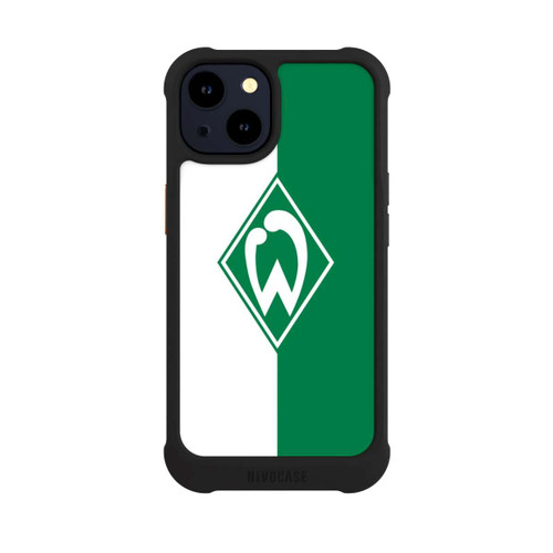 Apple iPhone 14 NIVOmax Weiß-Grün - Werder Bremen