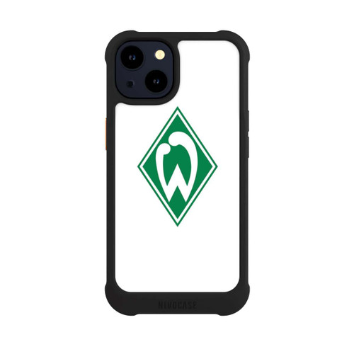 Apple iPhone 14 NIVOmax Logo auf Weiß - Werder Bremen