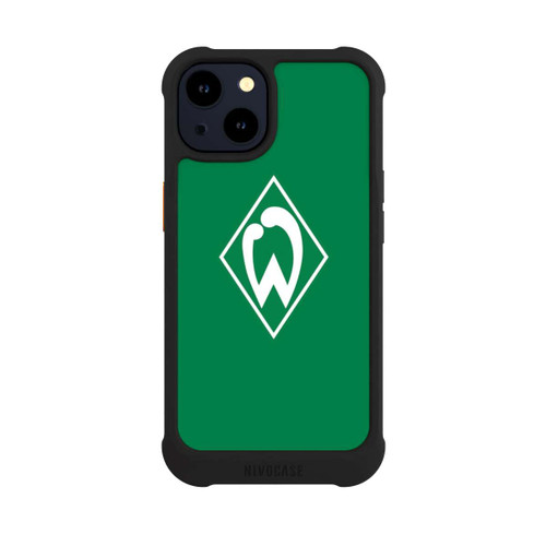 Apple iPhone 14 NIVOmax Logo auf Grün - Werder Bremen