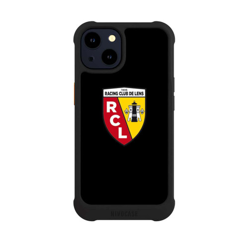 Apple iPhone 14 NIVOmax RC Lens Logo - Schwarz