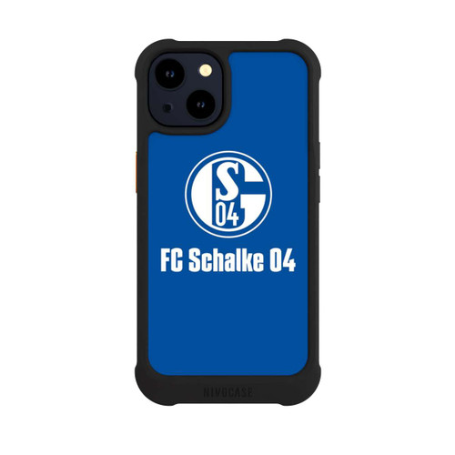 Apple iPhone 14 NIVOmax FC Schalke 04 Blau