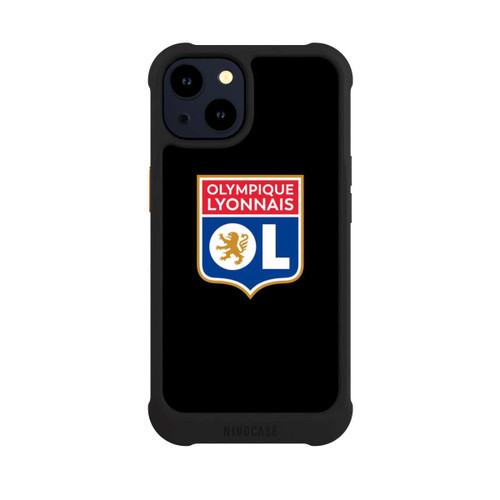 Apple iPhone 14 NIVOmax Olympique Lyonnais Noir