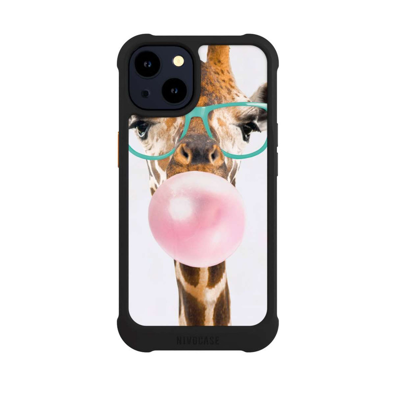 iPhone 14 NIVOmax Giraffe With Bubblegum