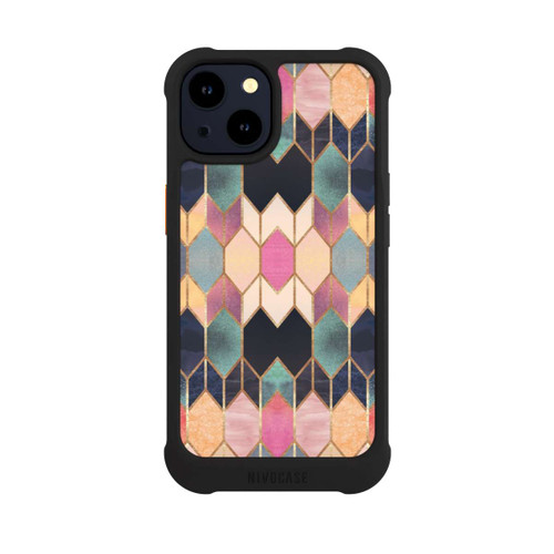 Apple iPhone 14 NIVOmax Bunte Glasscheibe