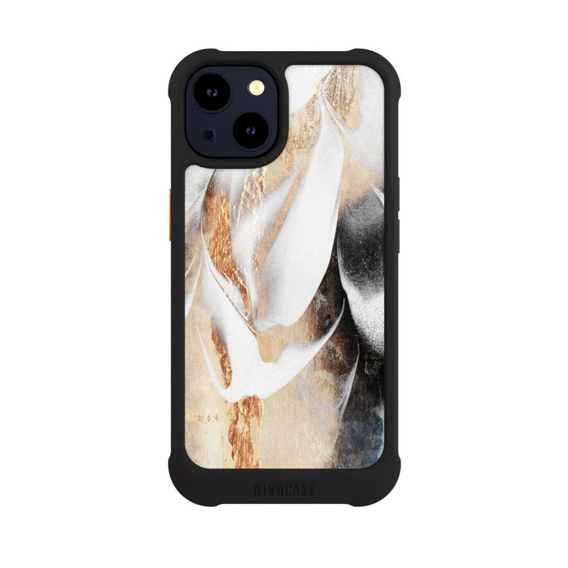iPhone 14 NIVOmax Beruhige Deine Seele Golddruck