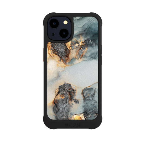 Apple iPhone 14 NIVOmax Flutwellen Golddruck