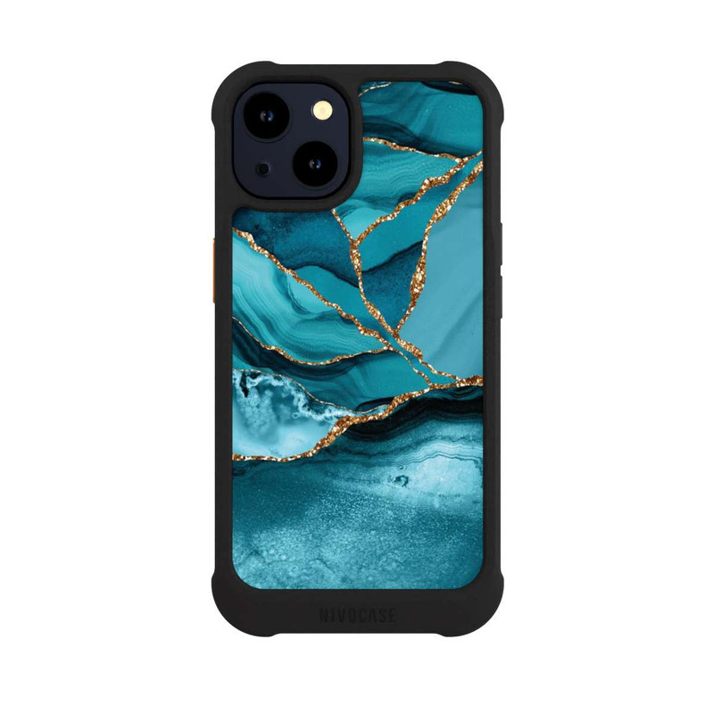 iPhone 14 NIVOmax Marbre Bleu Glacier