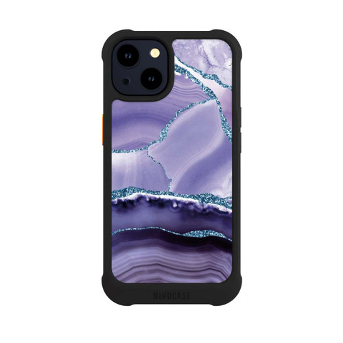 Apple iPhone 14 NIVOmax Flieder Marmor Landschaft
