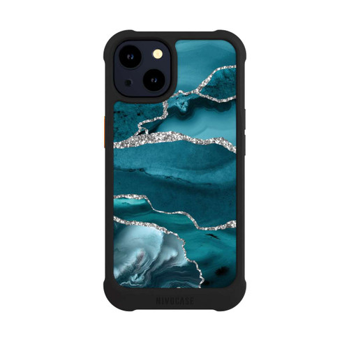 Apple iPhone 14 NIVOmax Gletscher Eis Marmor