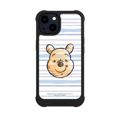 Apple iPhone 14 NIVOmax Winnie l'Ourson Rayures