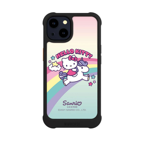 Apple iPhone 14 NIVOmax Hello Kitty Regenbogen 