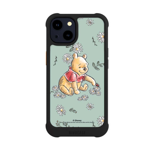Apple iPhone 14 NIVOmax Winnie Puuh Gänseblümchen und Käfer Liebe
