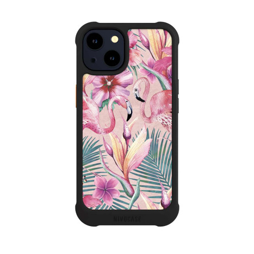 Apple iPhone 14 NIVOmax traumhafte Flamingos