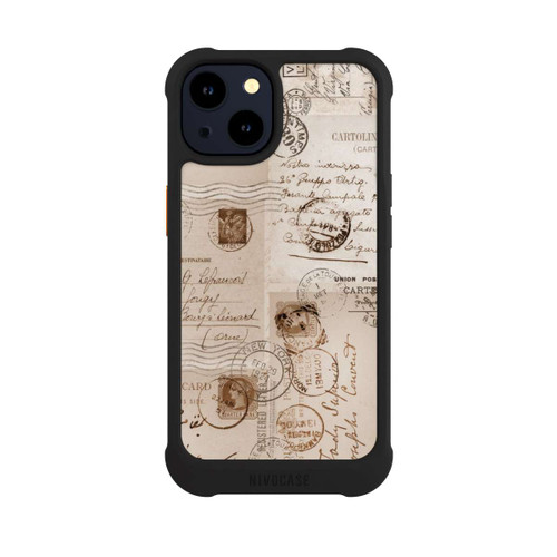 Apple iPhone 14 NIVOmax Vintage Briefmarken