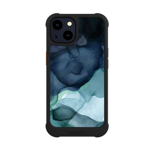Apple iPhone 14 NIVOmax Flüssig Kunst Dämmerungsstimmung