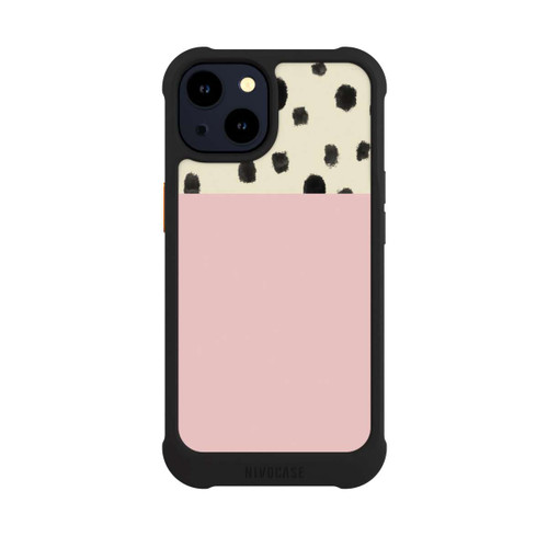 Apple iPhone 14 NIVOmax Punkte und Rosa