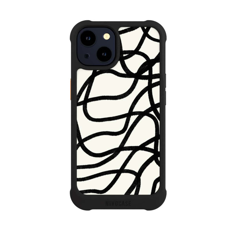 iPhone 14 NIVOmax Lignes noires
