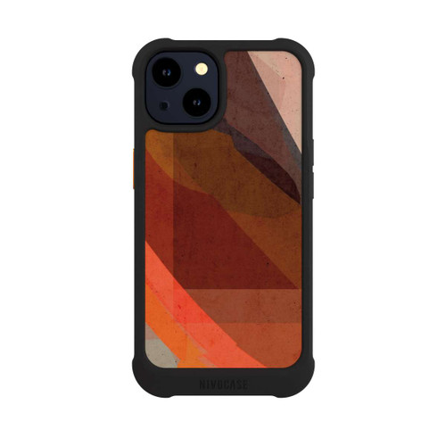 Apple iPhone 14 NIVOmax Welle Rostrot