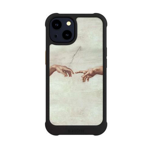Apple iPhone 14 NIVOmax Die Hände von Gott und Adam von Michelangelo Buonarroti