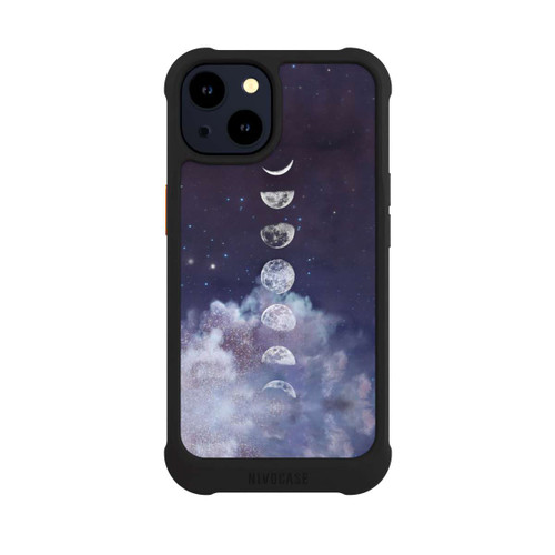Apple iPhone 14 NIVOmax Mondphasen auf dem Mond