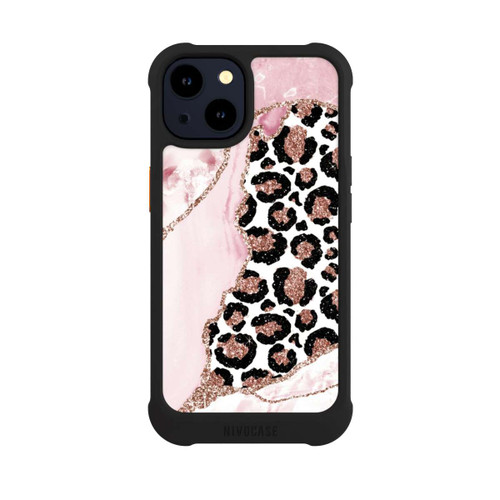 Apple iPhone 14 NIVOmax Muster und Texturen Rosa