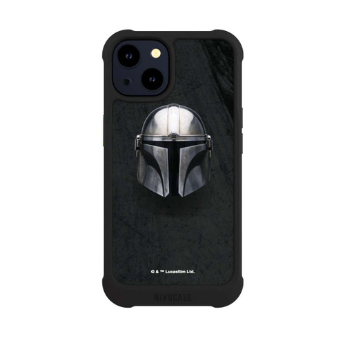 Apple iPhone 14 NIVOmax Mandalorian Black Helmet