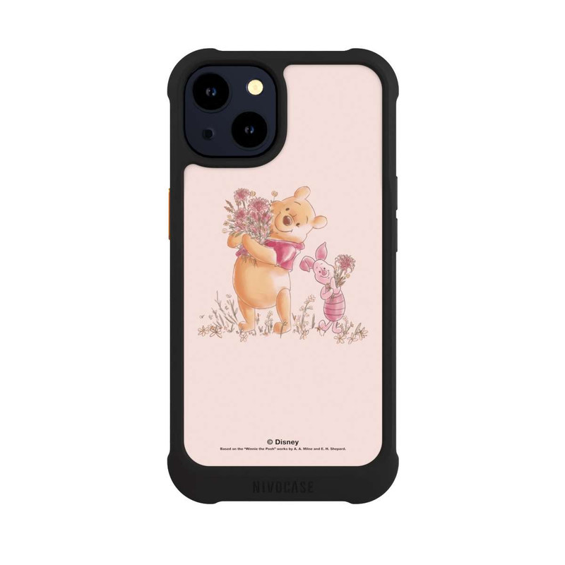 iPhone 14 NIVOmax Winnie the Pooh and Piglet Flowers