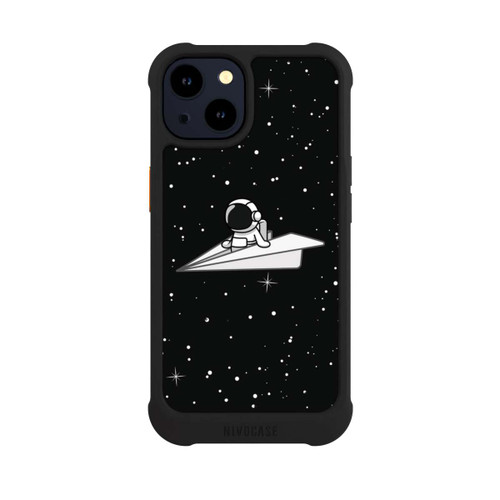 Apple iPhone 14 NIVOmax Astronaut Paper Plane Comic