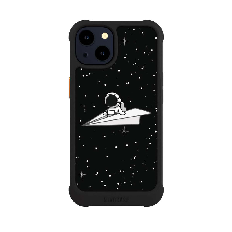iPhone 14 NIVOmax Astronaut Paper Plane Comic