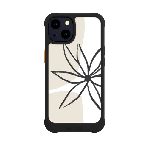 Apple iPhone 14 NIVOmax Blume und Creme