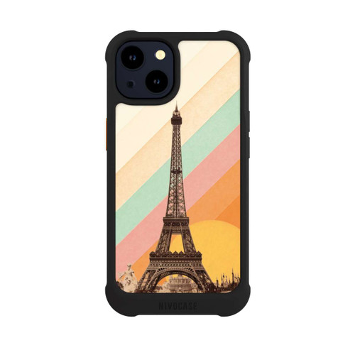 Apple iPhone 14 NIVOmax Eiffelturm Regenbogen