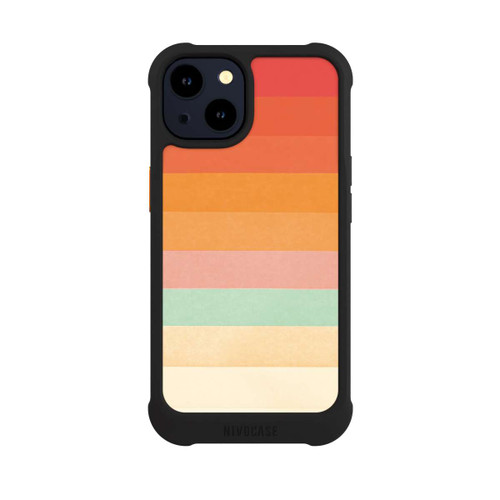 Apple iPhone 14 NIVOmax Regenbogen Chevrons II