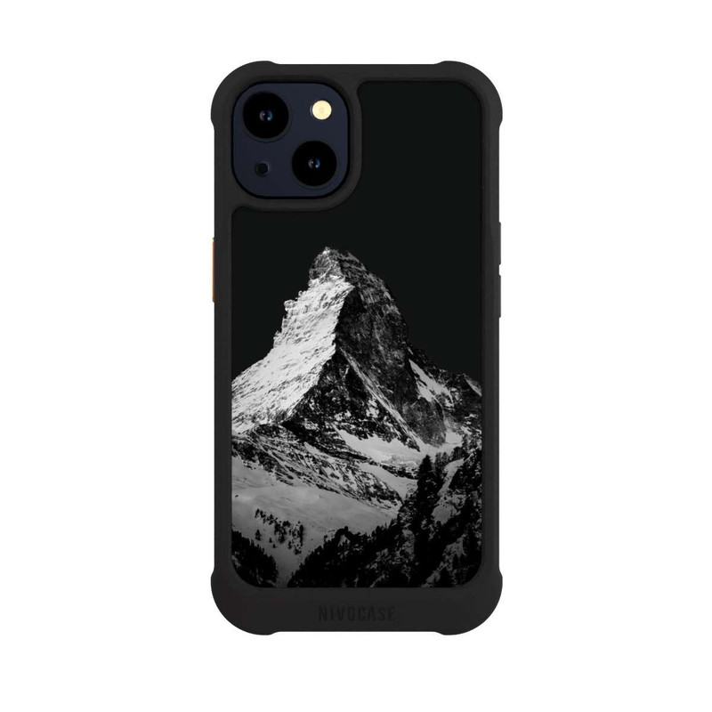 iPhone 14 NIVOmax Schneebedeckte Berge