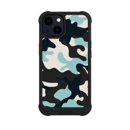 Apple iPhone 14 NIVOmax Blue Camouflage