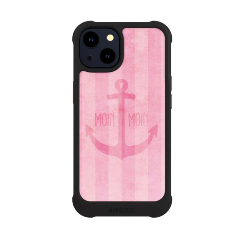 Apple iPhone 14 NIVOmax Moin Moin Stripes Pink