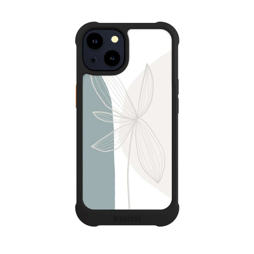 Apple iPhone 14 NIVOmax Blumen und Formen Nr. 3 - Anastasia Sawall