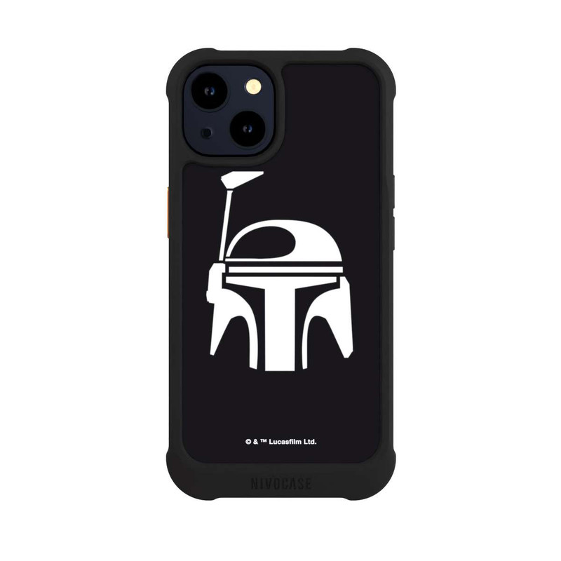 iPhone 14 NIVOmax Boba Fett Helmet Black
