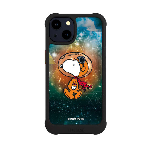 Apple iPhone 14 NIVOmax Snoopy Weltraumreisender Grün
