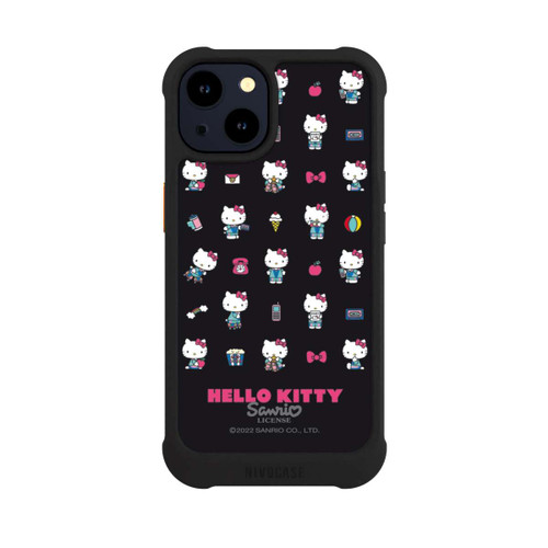 Apple iPhone 14 NIVOmax Hello Kitty 90s Schwarz