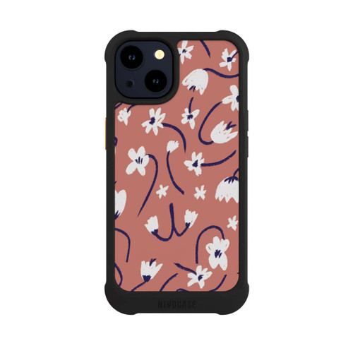 Apple iPhone 14 NIVOmax Kleine Blumen Muster