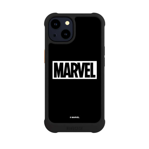 Apple iPhone 14 NIVOmax Marvel Logo Black