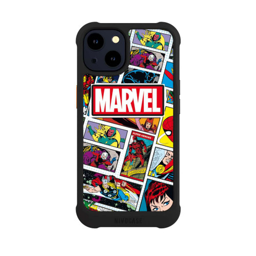 Apple iPhone 14 NIVOmax Marvel Comic Pattern