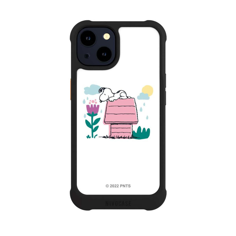 iPhone 14 NIVOmax Snoopy Hundehütte Frühling