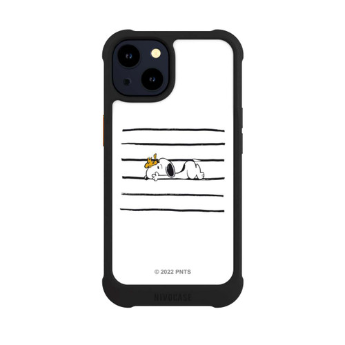 Apple iPhone 14 NIVOmax Snoopy Woodstock Streifen