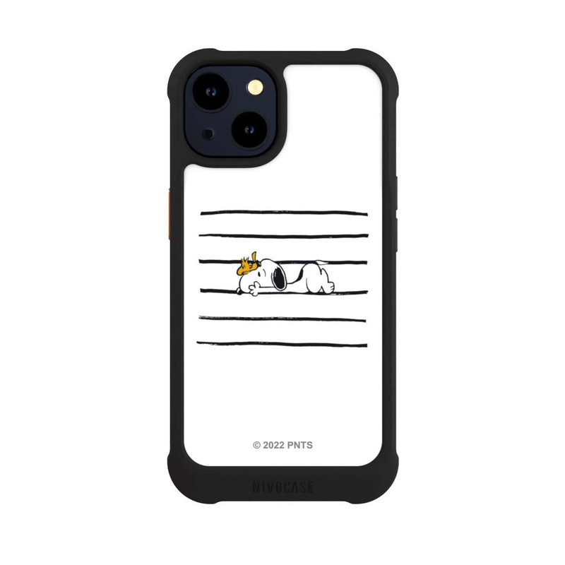 iPhone 14 NIVOmax Snoopy Woodstock Streifen