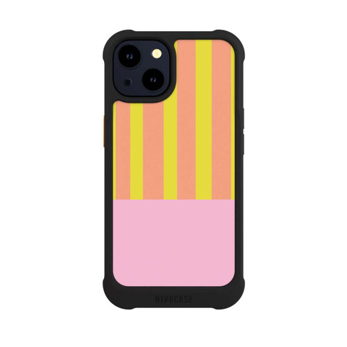 Apple iPhone 14 NIVOmax Neonfarbige Streifen